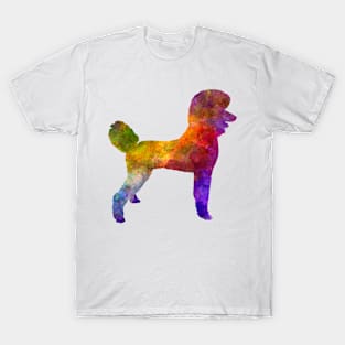 Poodle in watercolor T-Shirt